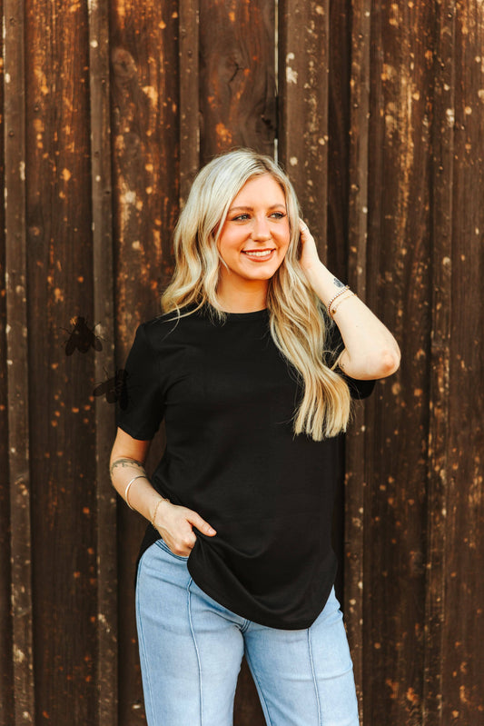 Cloud Basic Fit Tee