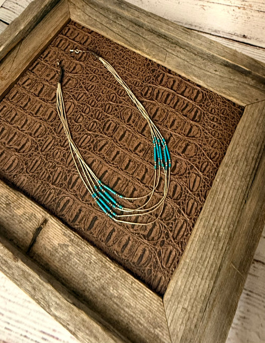 Multi Layered Liquid Silver Necklace