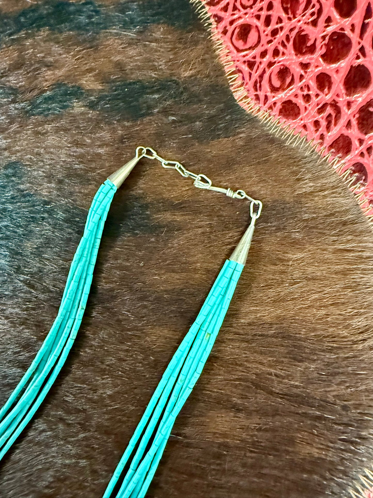 Beaded Turquoise Necklace