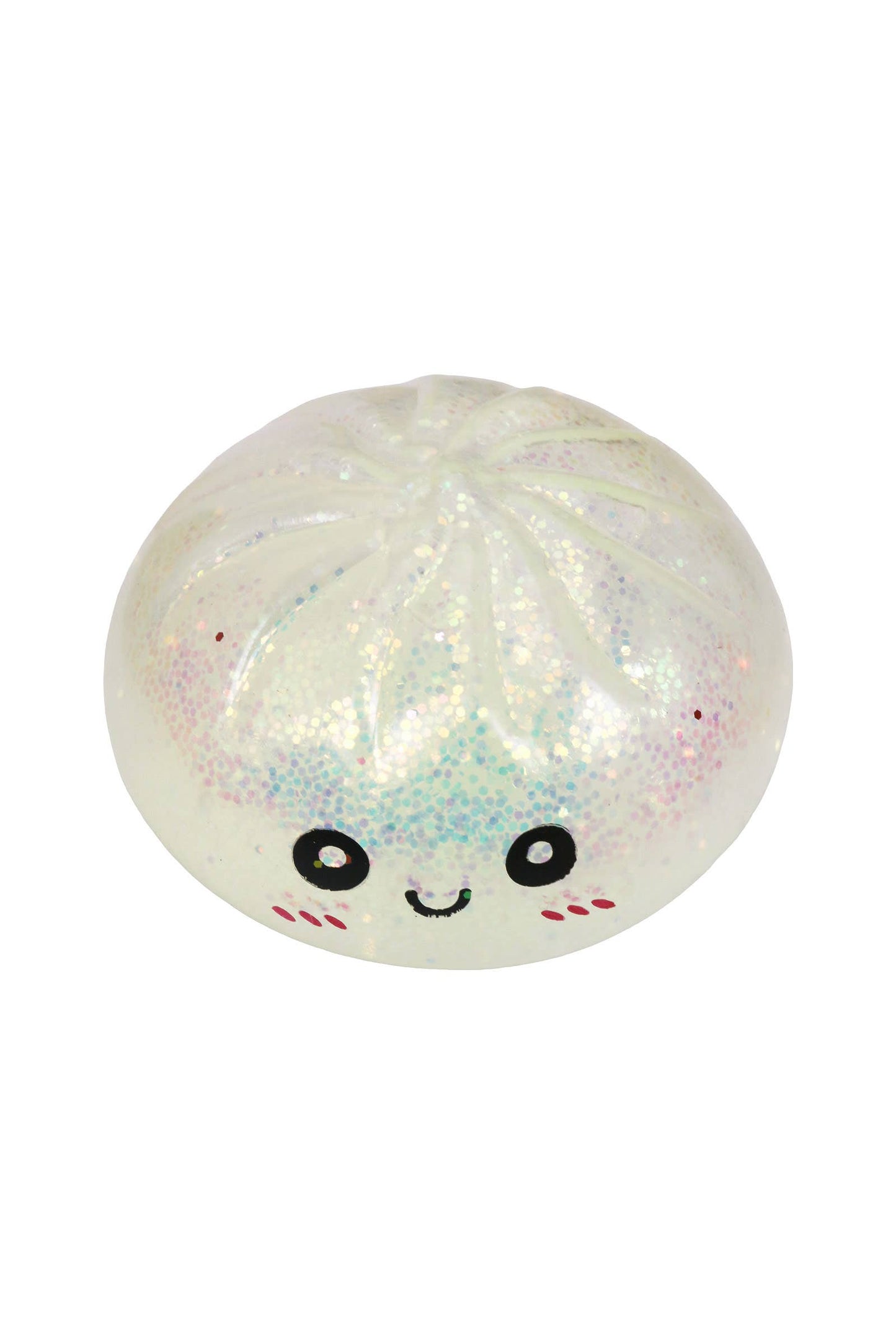Glittery Jiggly Gel Slime Dumpling Bao Bun Squishy Toys
