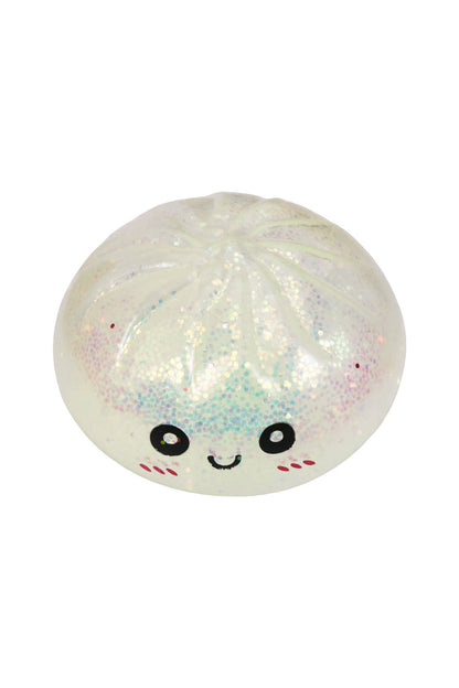 Glittery Jiggly Gel Slime Dumpling Bao Bun Squishy Toys