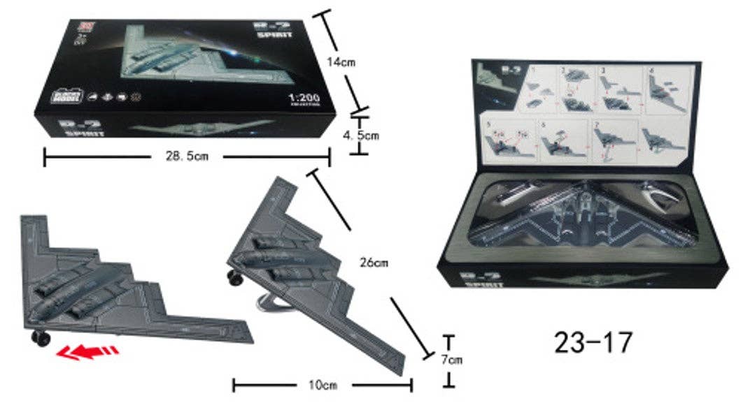 Ghost Bomber B2 Plane