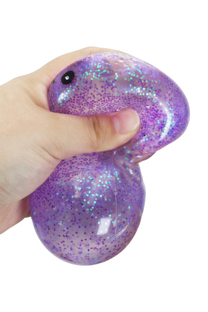 Glittery Jiggly Gel Slime Dumpling Bao Bun Squishy Toys