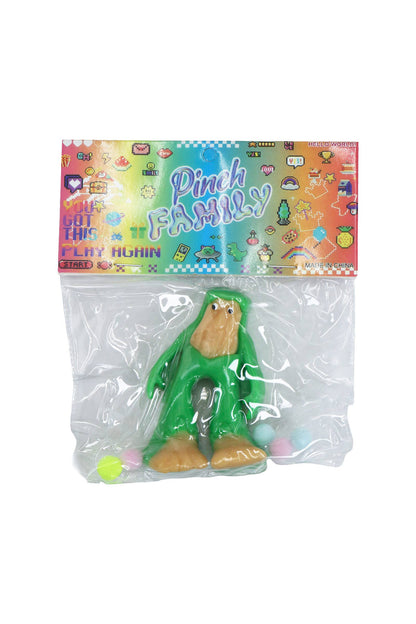 Brain Rot Memes Pom Pom Sticky Mochi Squishy Bag