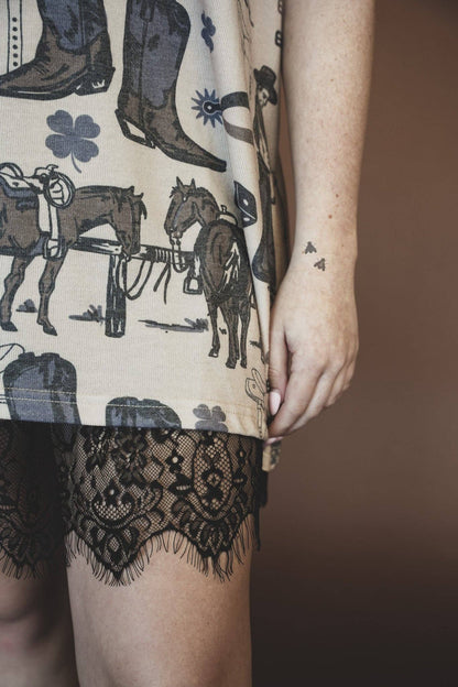 Future Gens Lucky Shirt Dress