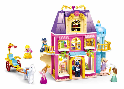 Girl's Dream Village Department Store Building Brick Kit