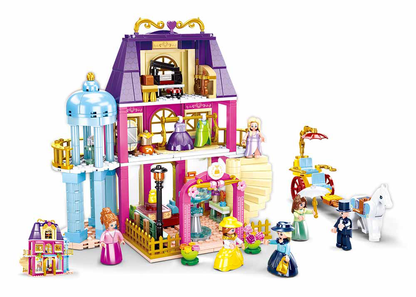 Girl's Dream Village Department Store Building Brick Kit