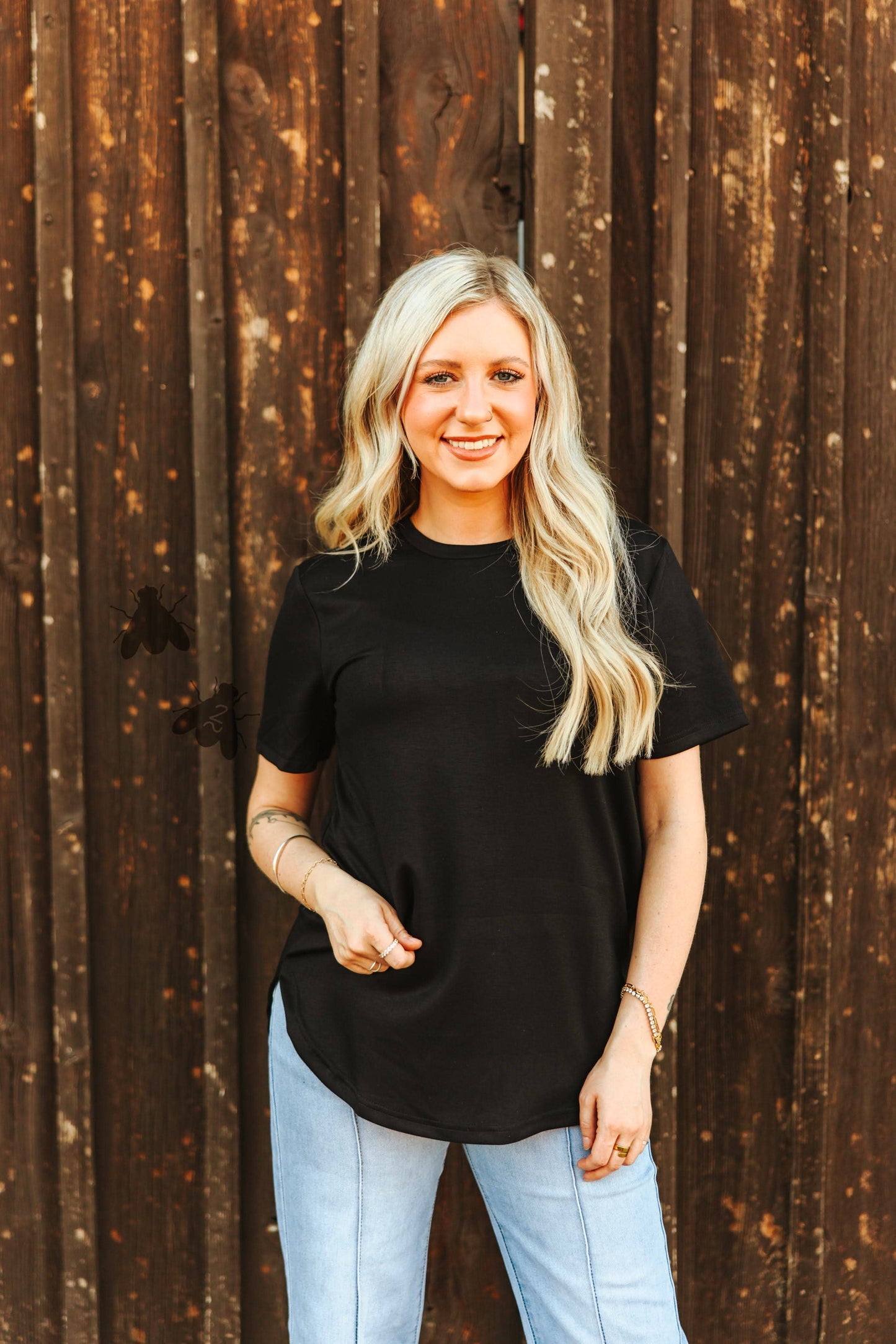 Cloud Basic Fit Tee