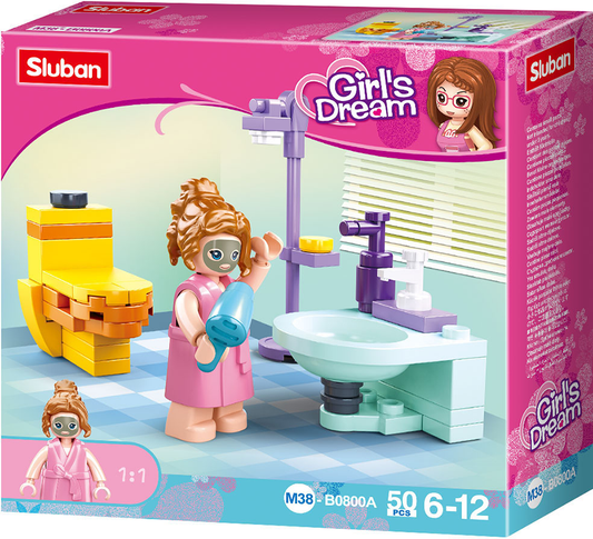 Girl's Dream Apartment Home Building Brick Sets