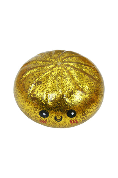 Glittery Jiggly Gel Slime Dumpling Bao Bun Squishy Toys