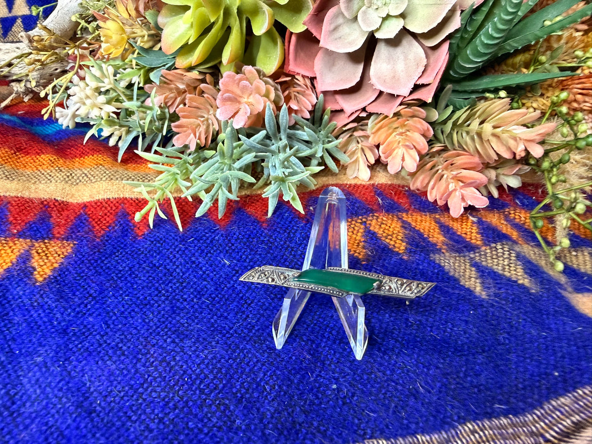 Art Deco Sterling Silver Brooch
