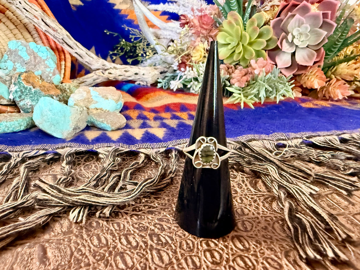 Abalone Shell Small Ring Size 6