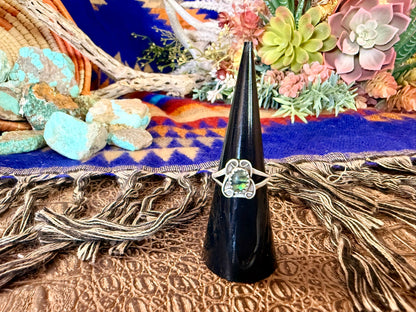 Abalone Shell Small Ring Size 6
