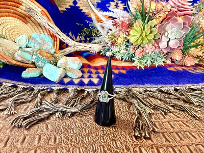Abalone Shell Small Ring Size 6