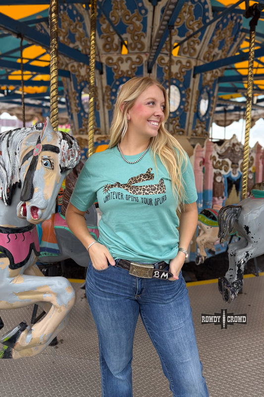 Spins Your Spurs Graphic Tee