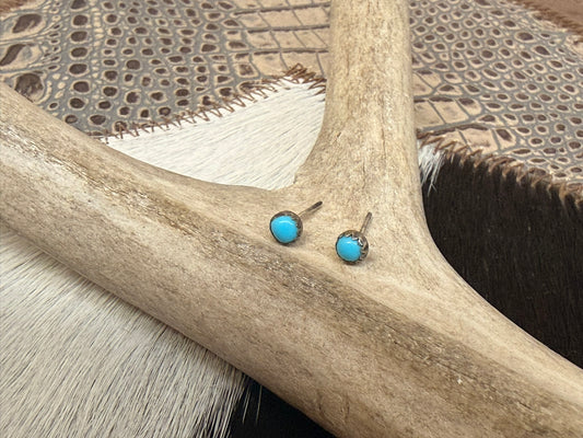 Turquoise Small Stud Earrings