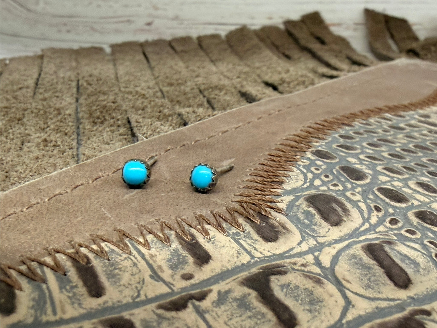 Turquoise Small Stud Earrings