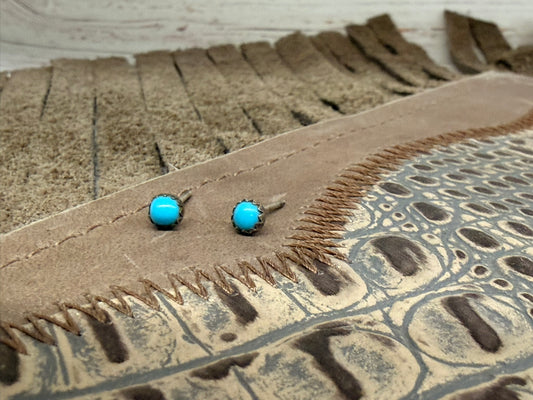 Turquoise Small Stud Earrings