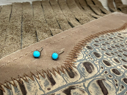 Turquoise Small Stud Earrings