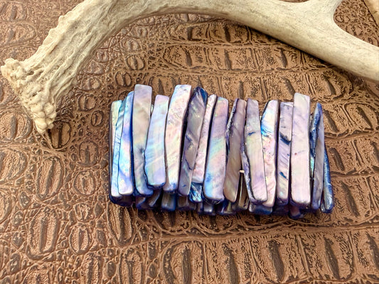 Abalone Shell Stretch Bracelet