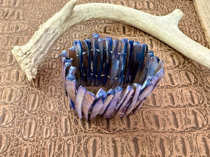 Abalone Shell Stretch Bracelet