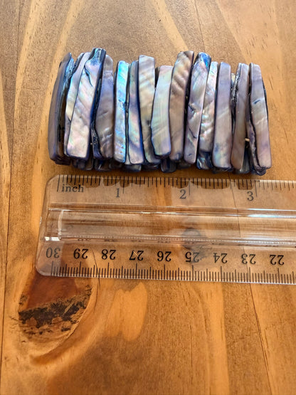 Abalone Shell Stretch Bracelet