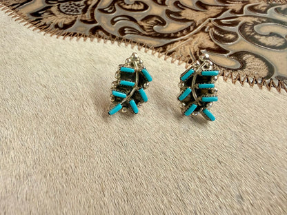 Zuni Needlepoint Earrings