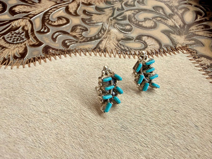 Zuni Needlepoint Earrings