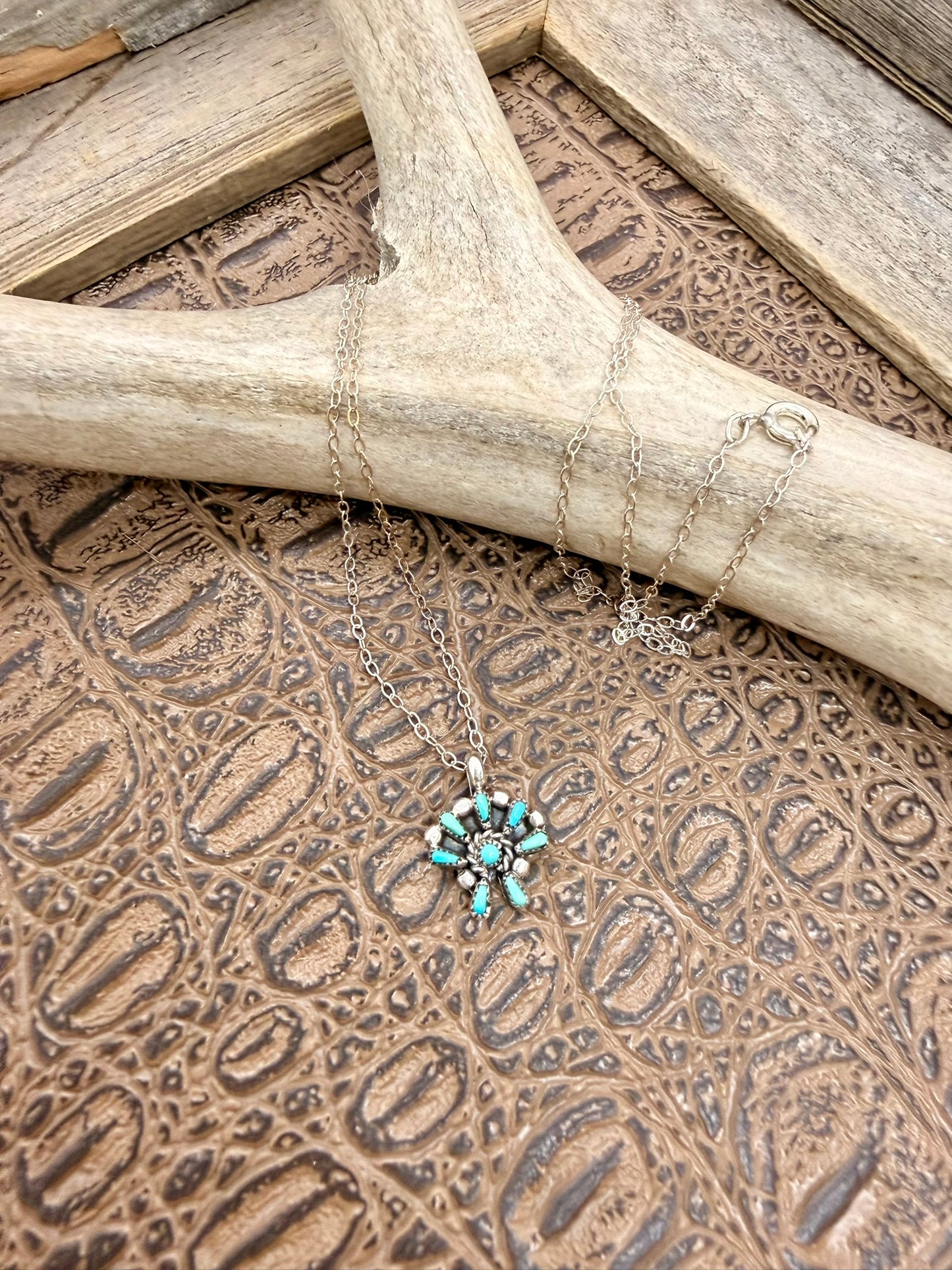 Zuni Needlepoint Necklace