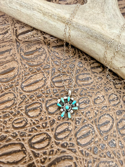 Zuni Needlepoint Necklace