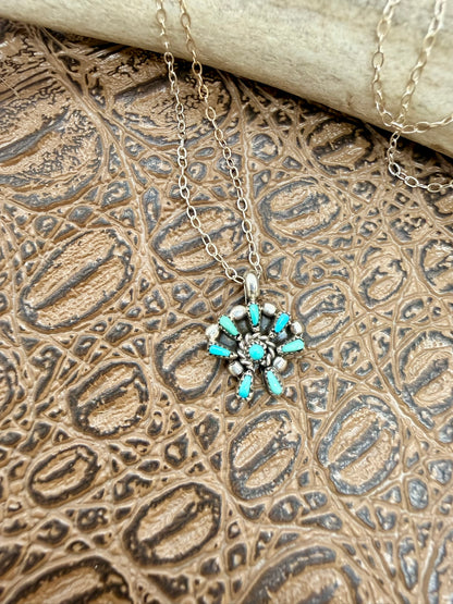 Zuni Needlepoint Necklace