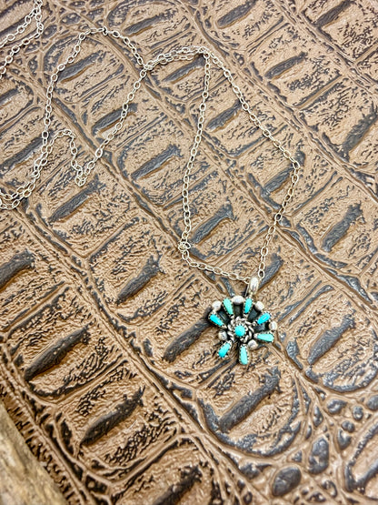 Zuni Needlepoint Necklace