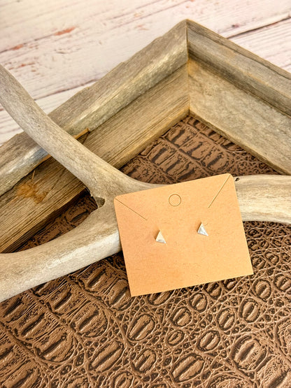 Triangle Stud Earrings