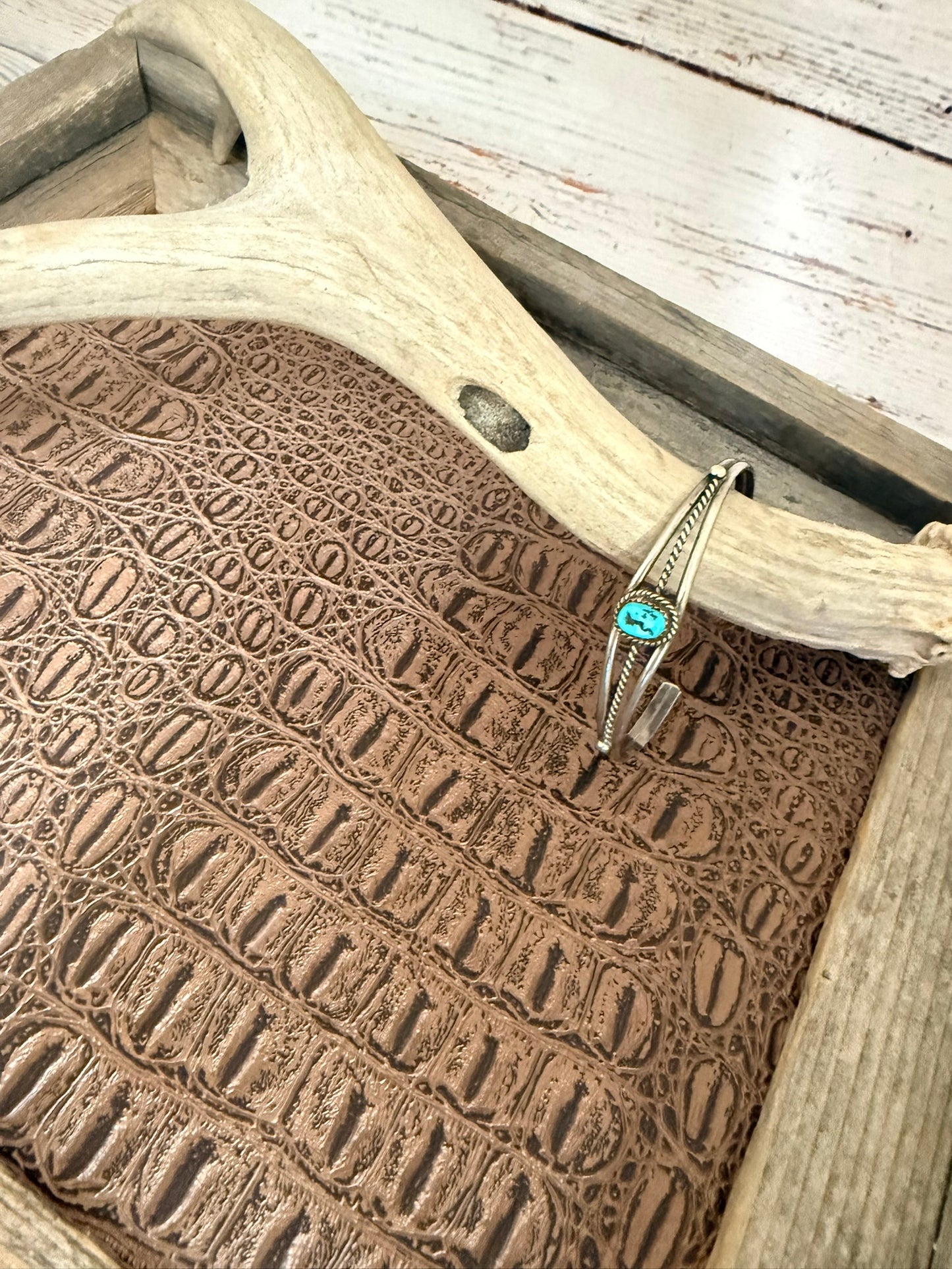 Turquoise Rope Cuff