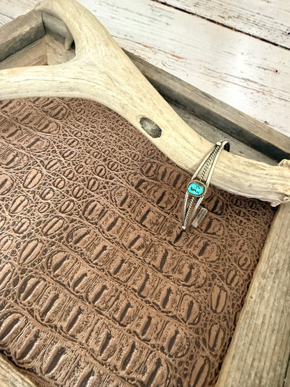 Turquoise Rope Cuff