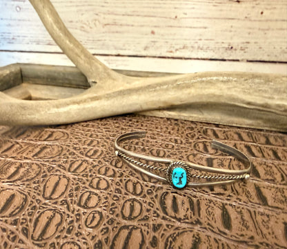 Turquoise Rope Cuff
