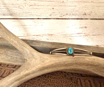 Turquoise Rope Cuff