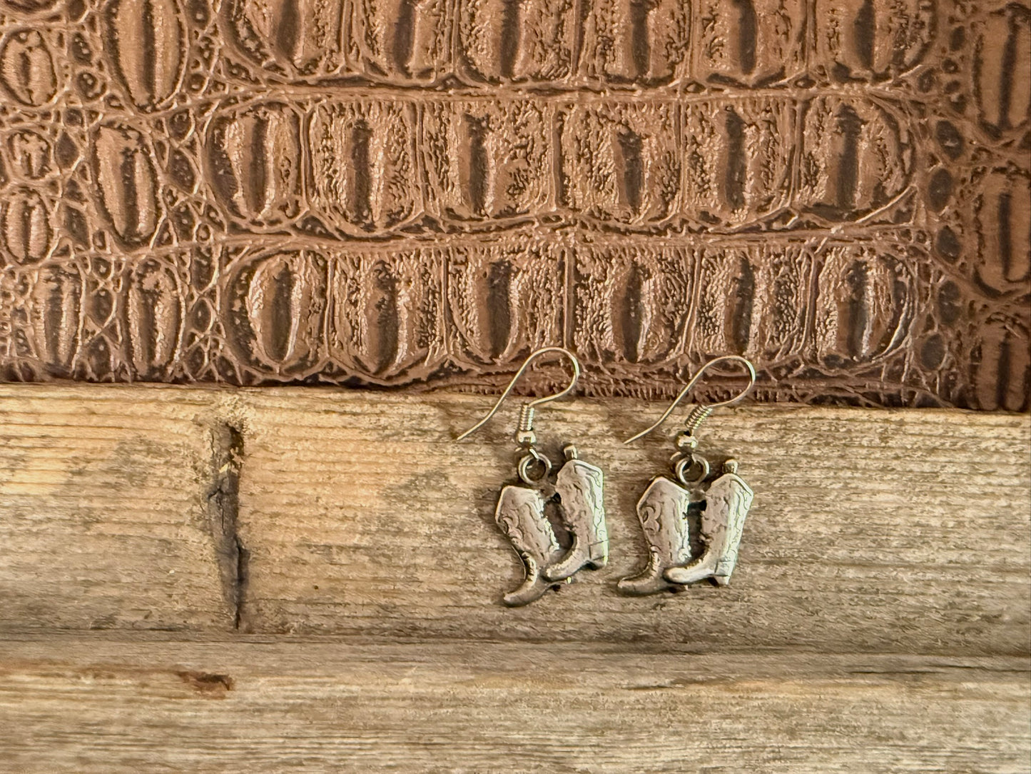 Boot Dangle Earrings