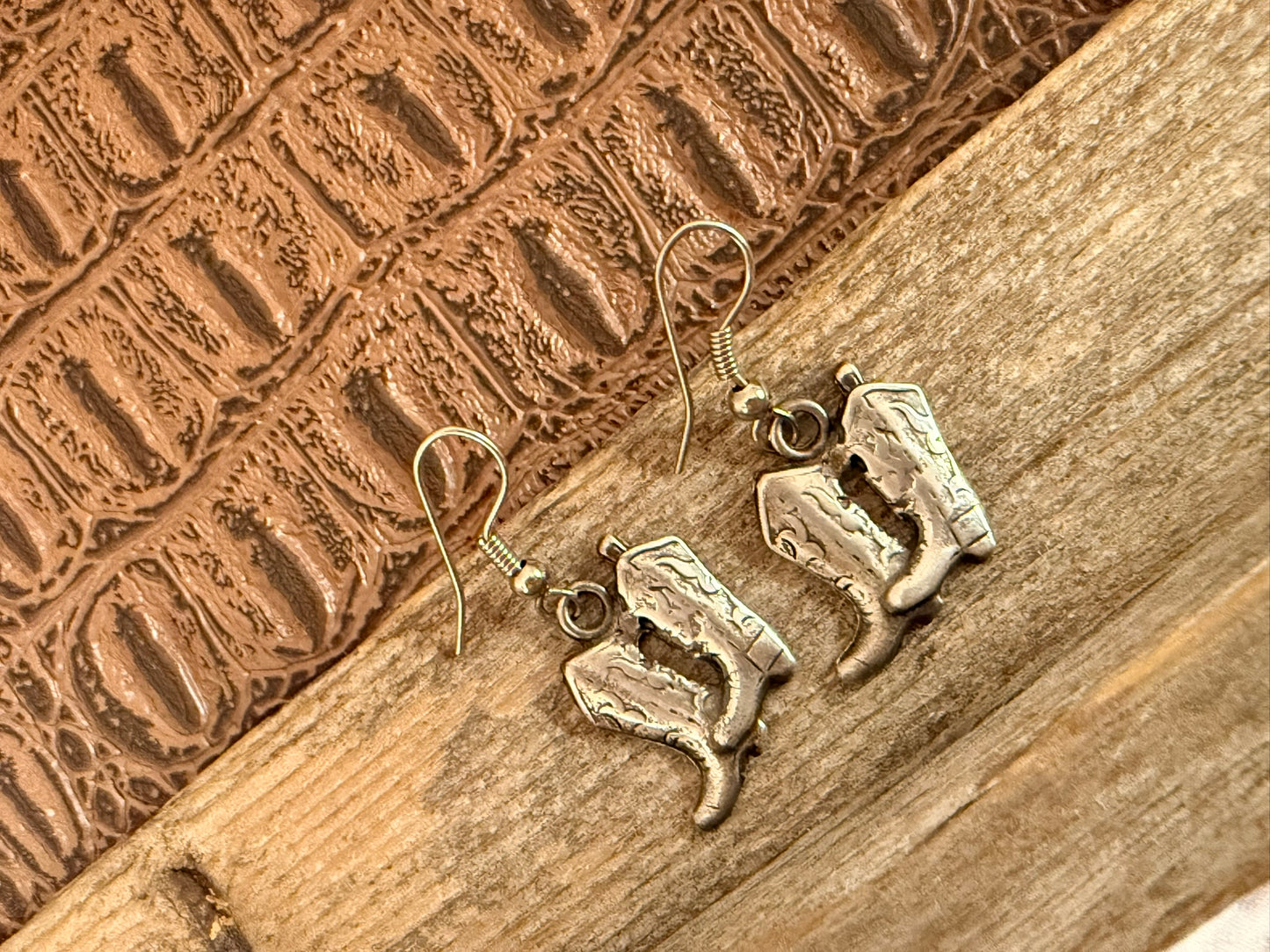 Boot Dangle Earrings