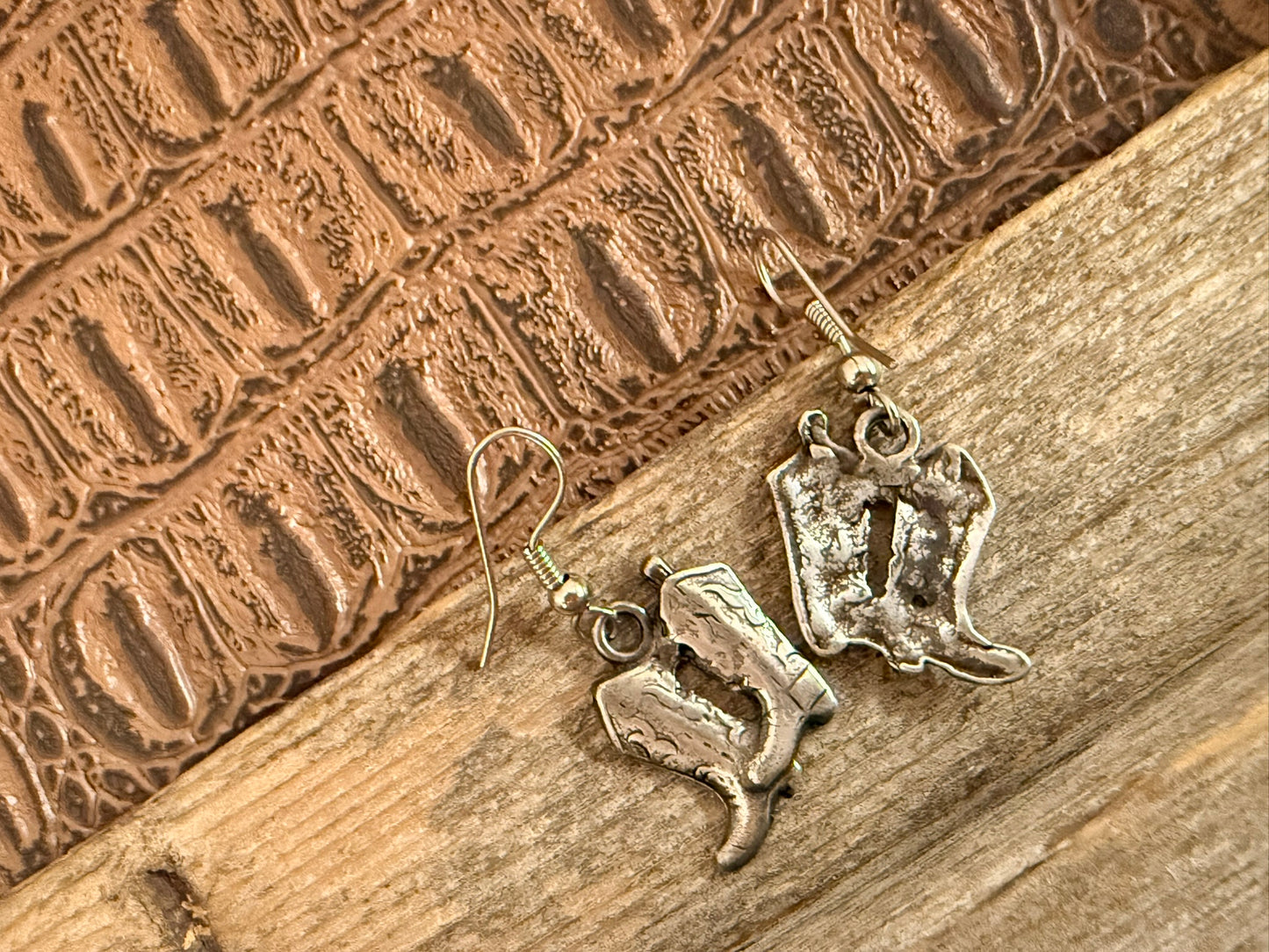 Boot Dangle Earrings