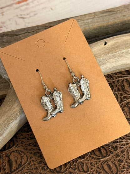 Boot Dangle Earrings