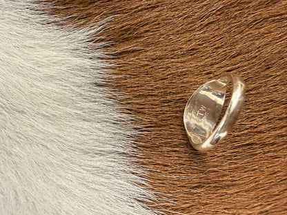 Opal and Lapis Inlay Ring Size 7