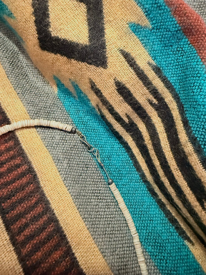 Heishi Turquoise Handstrung Necklace