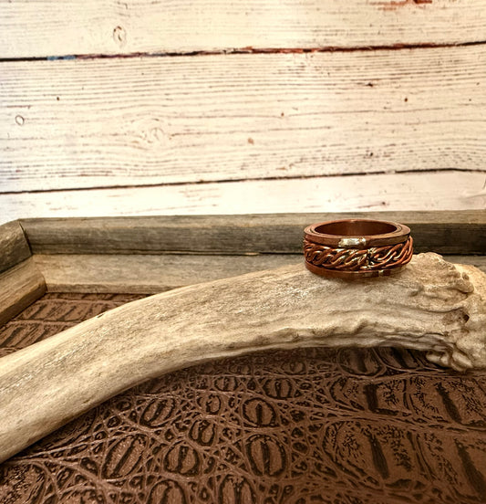 Spinner Inner Copper Ring Size 10.5