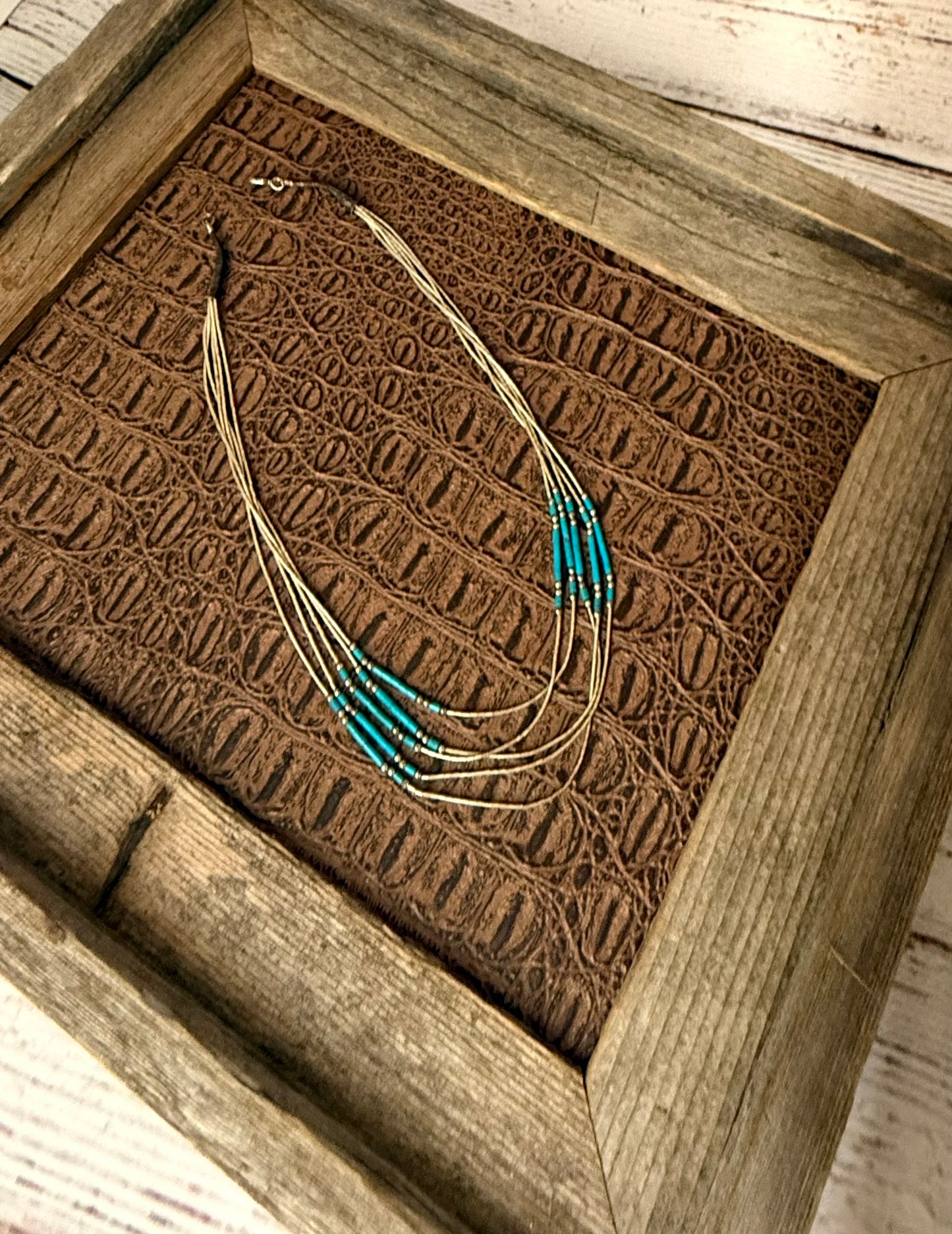 Multi Layered Liquid Silver Necklace