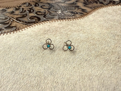Clover Turquoise Earrings