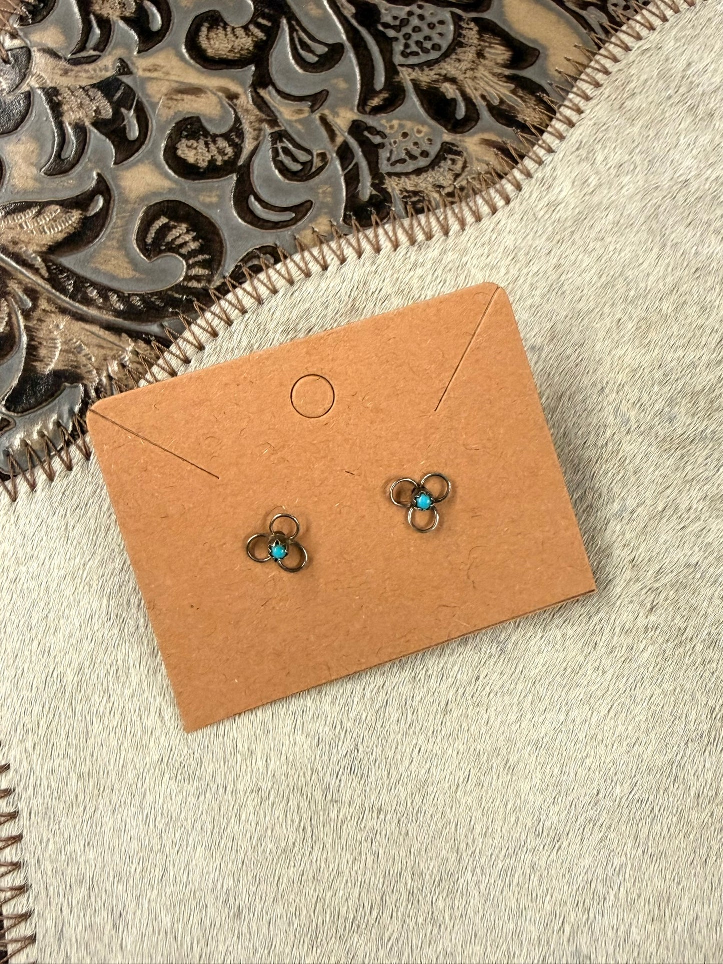 Clover Turquoise Earrings