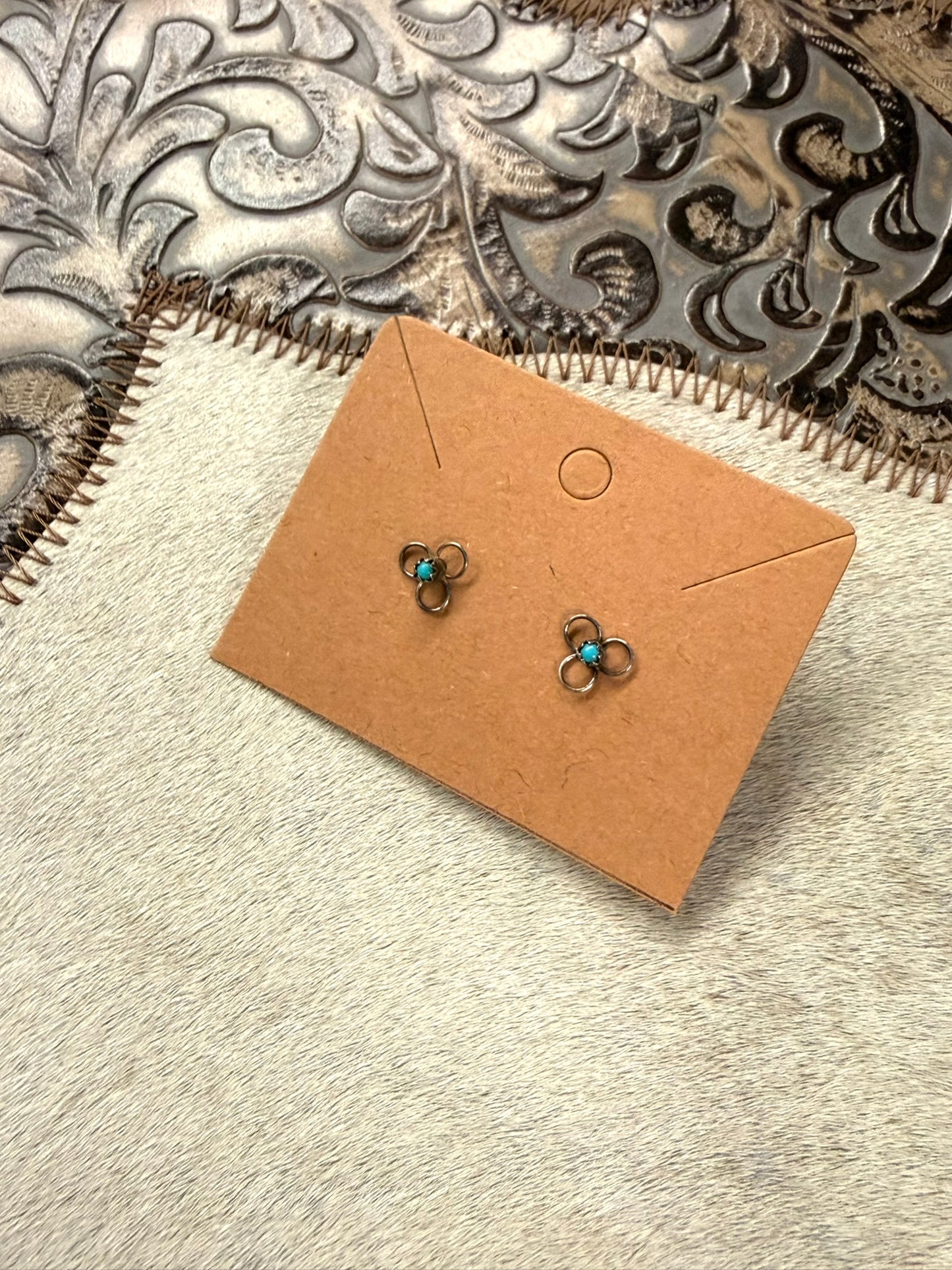 Clover Turquoise Earrings