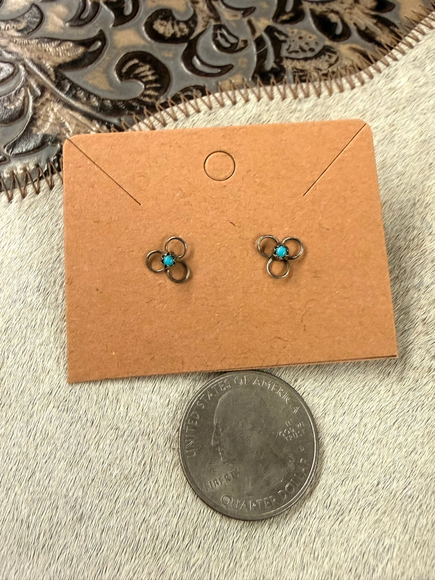 Clover Turquoise Earrings