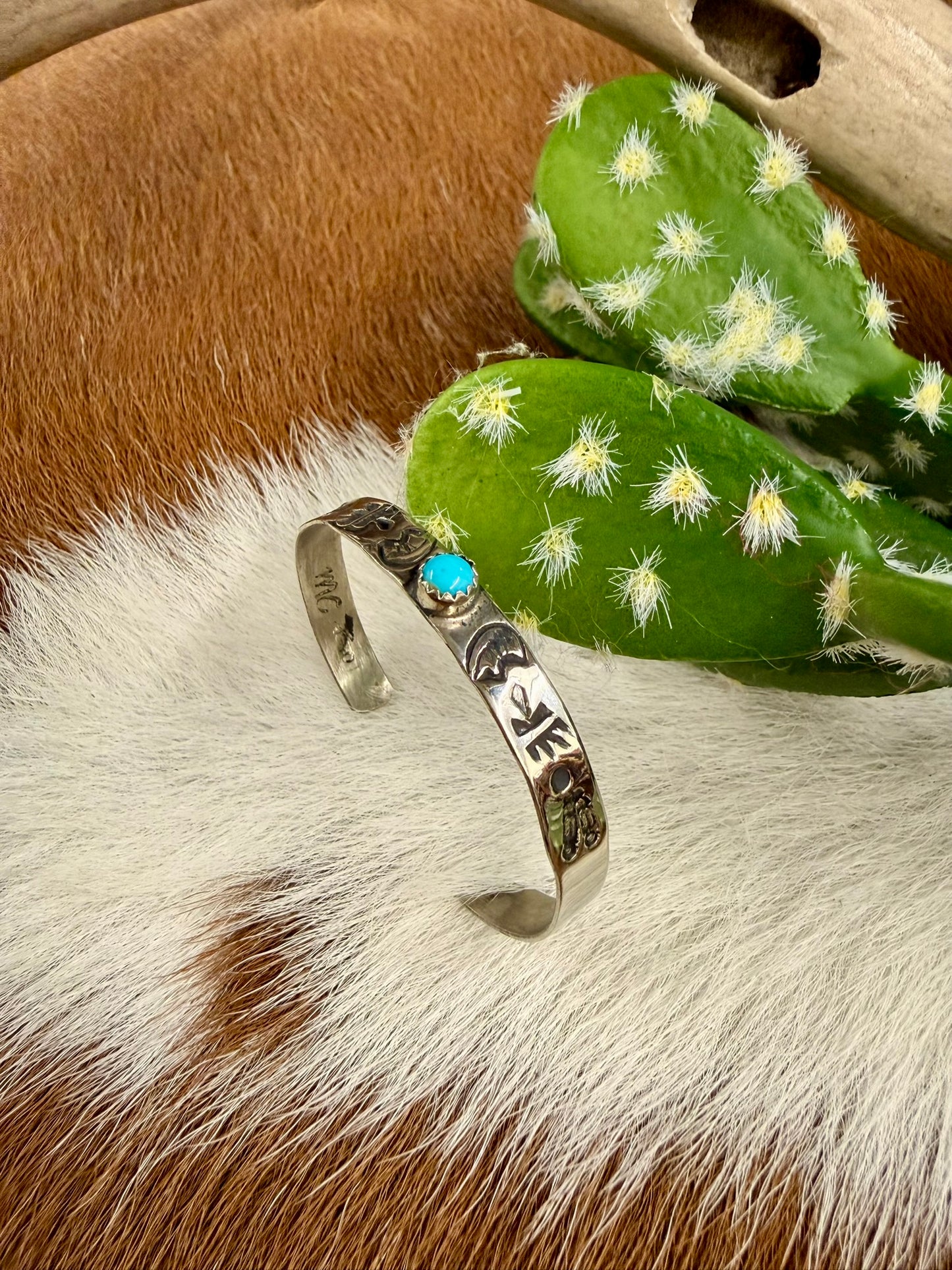 Baby/Toddler Bear Stamped Cuff